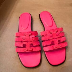 Women's Pink Slide Sandals